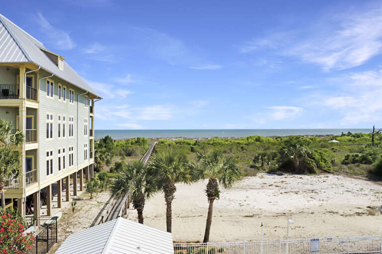 Gulf Front Deck - Beach View