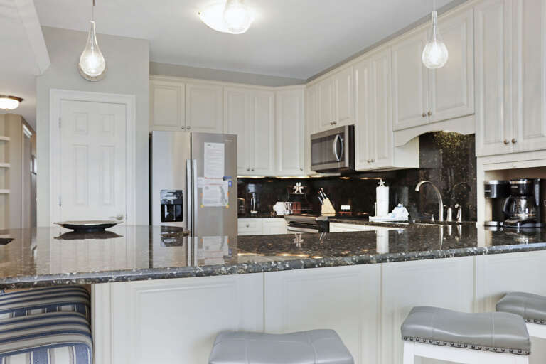 Kitchen with Bar Seating