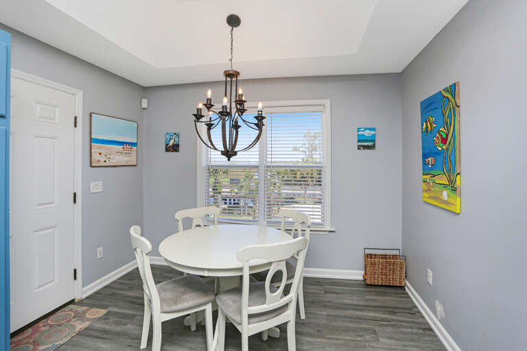 Dining Area with View of the Bayou