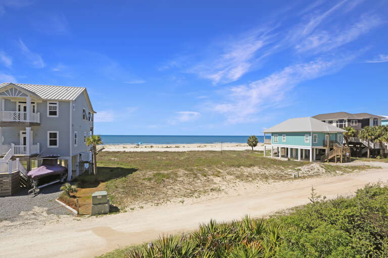 Gulf View Across Street from Deck Gulf View Across Street from Deck