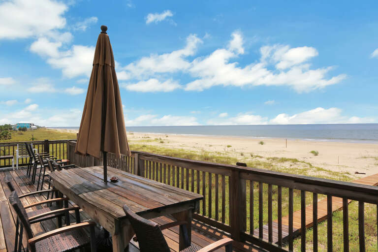 Gulf Front Deck