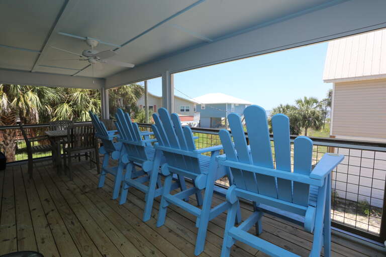 1st Floor Gulf View Screened Deck