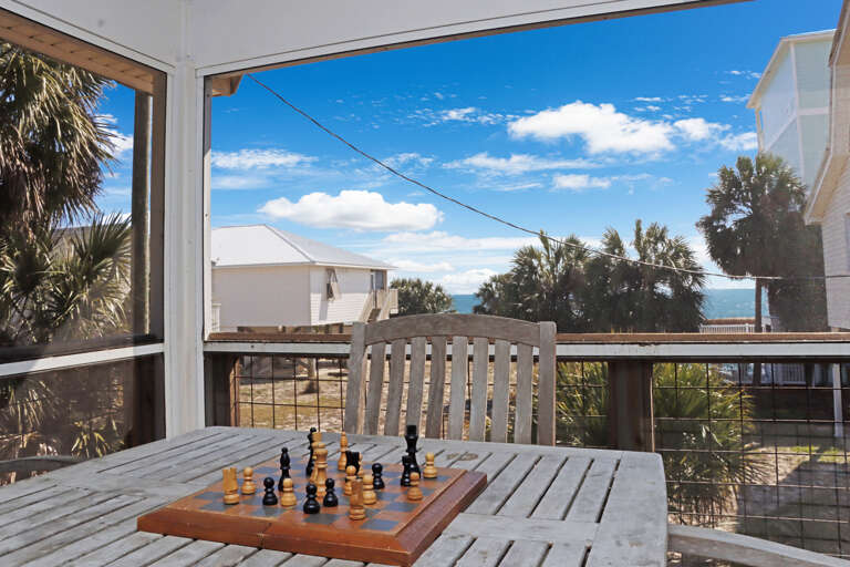 Grab a Game on the Screened Deck