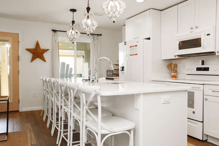Kitchen with Bar Seating