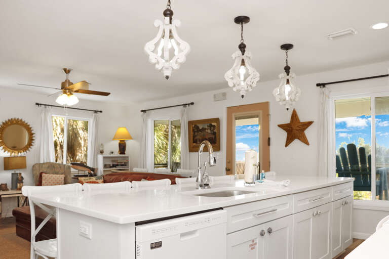 Kitchen and Living Area