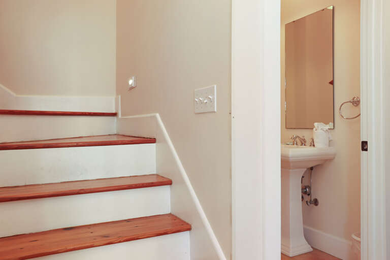 Ground Floor Entrance with Half Bathroom