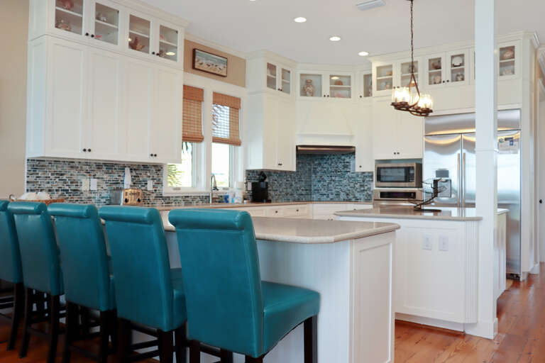 Kitchen with Bar Seating