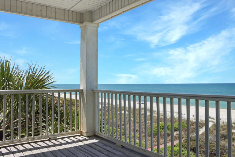 First Floor Covered Deck