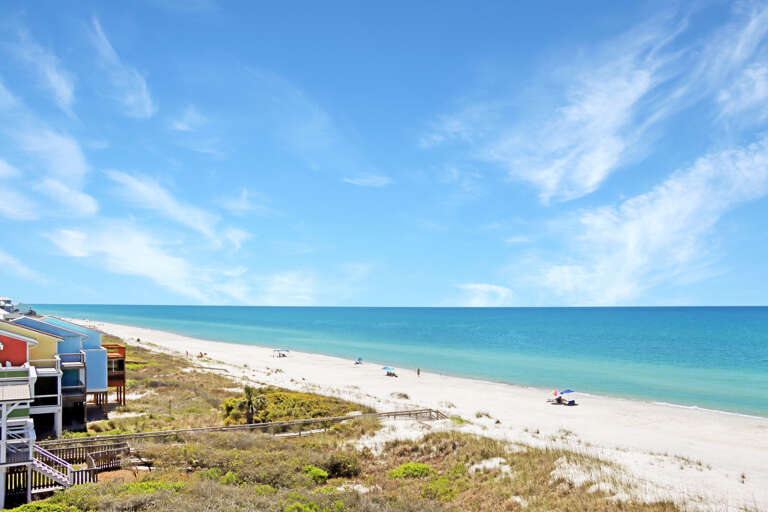 Top Floor Beach View to the South Top Floor Beach View to the South