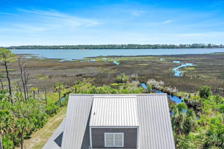 Aerial View of the Lagoon