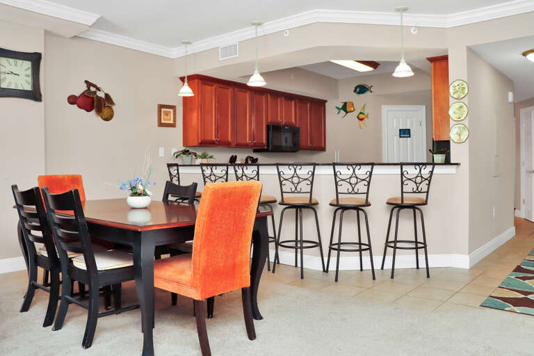 Dining Area and Kitchen