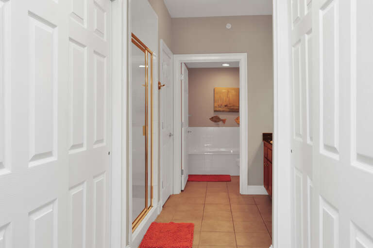 Master Bathroom with Shower and Tub