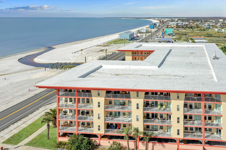 Paradise Shores - East Side of Building