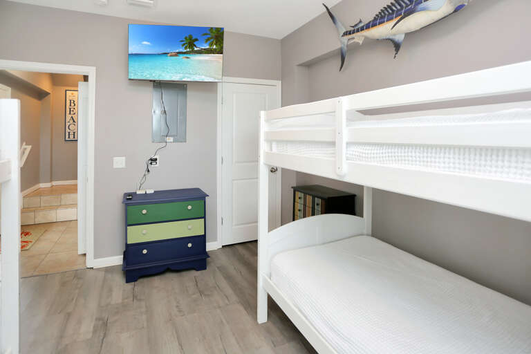 Bedroom 1 with TV Bedroom 1 with TV