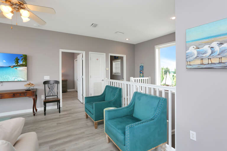 Top Floor Living Area with Bedroom 4 & Full Bath