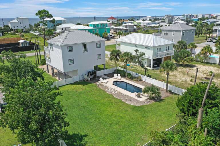 Fenced Backyard with Private Pool