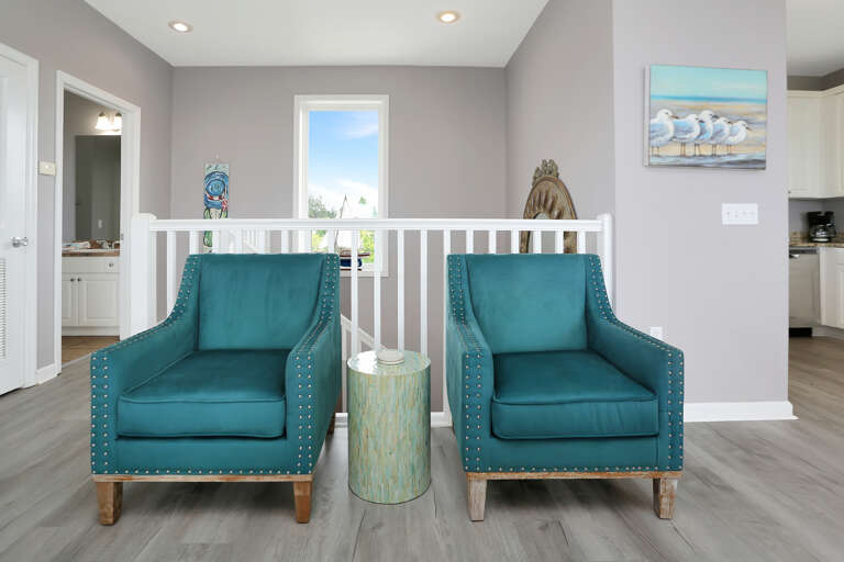 Sitting Area in Upstairs Living Room