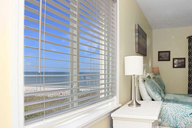 Bedroom 1 - Beach View from Two Sides