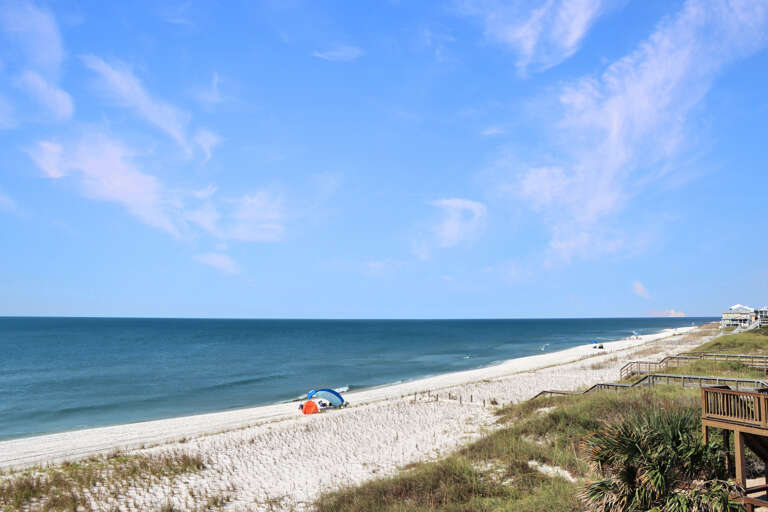 View to the North from Top Floor Deck