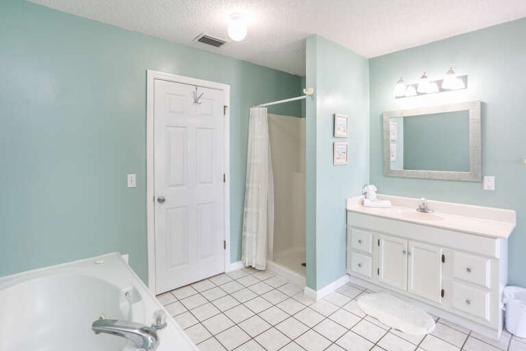 Full Bath with Shower - Upstairs