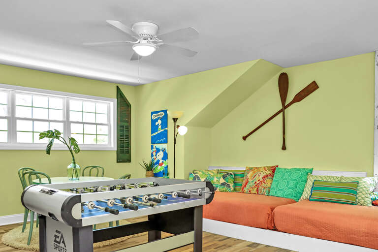 Sleeping Area and Gaming in Loft