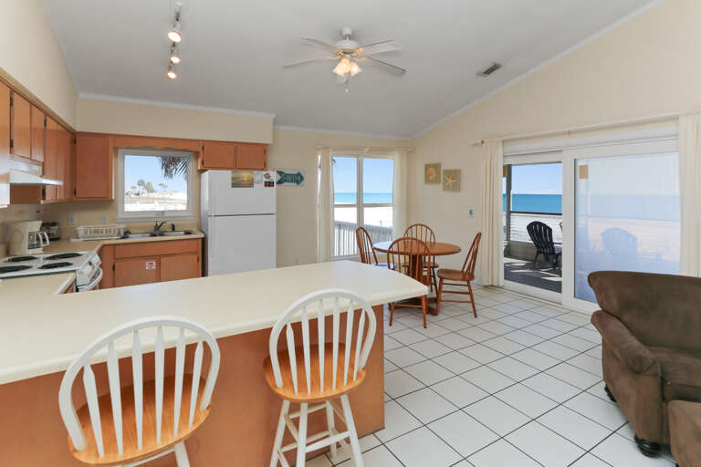 Kitchen with Bar Seating