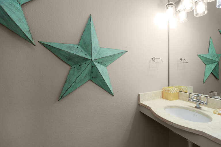 Half Bath on Top Floor