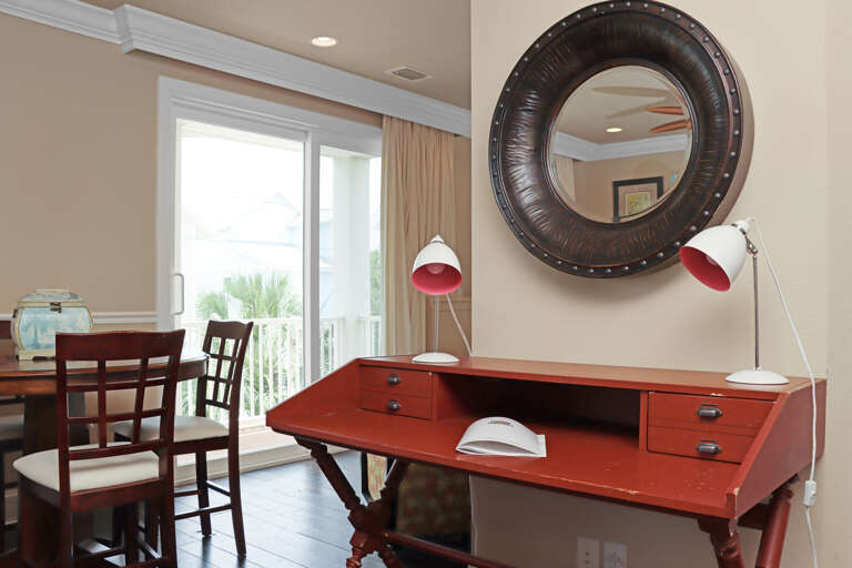 Secretary Desk on First Floor