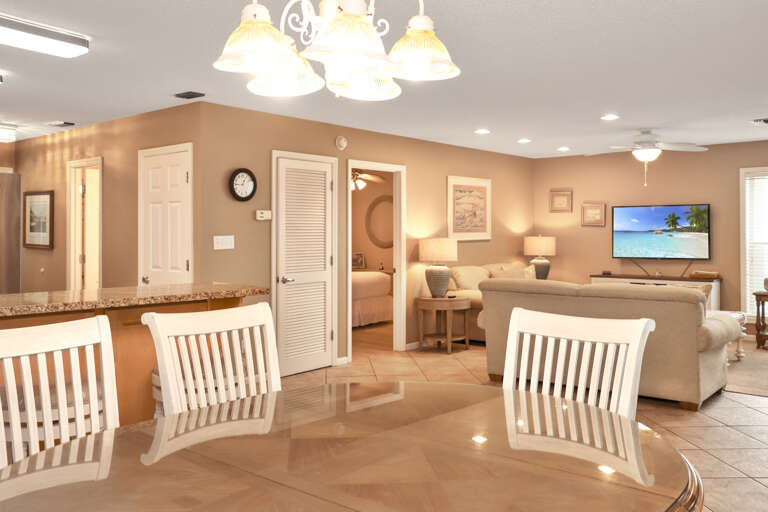 Dining Area and Living Room