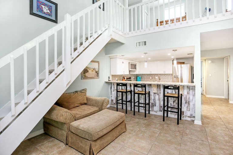 Kitchen with Bar Seating
