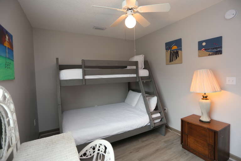 Bedroom 1 with Bunk Beds