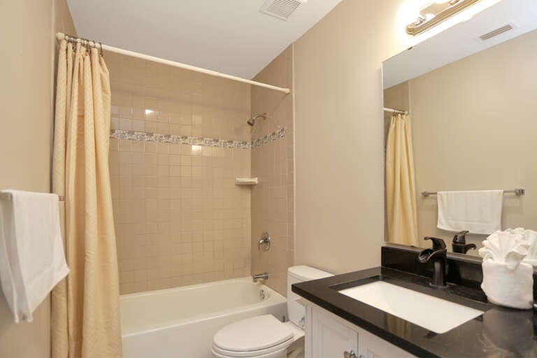 Full Bath on Main Floor