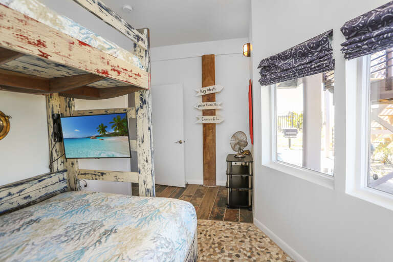Bedroom 3 - Bunks & TV