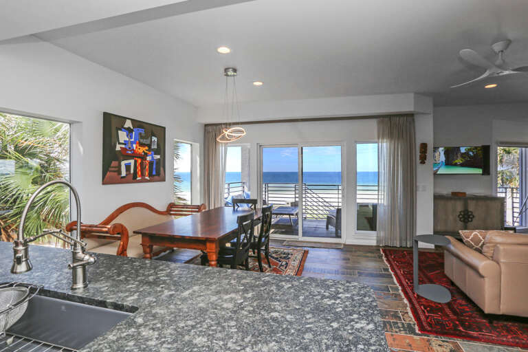 View from Kitchen & Dining Area