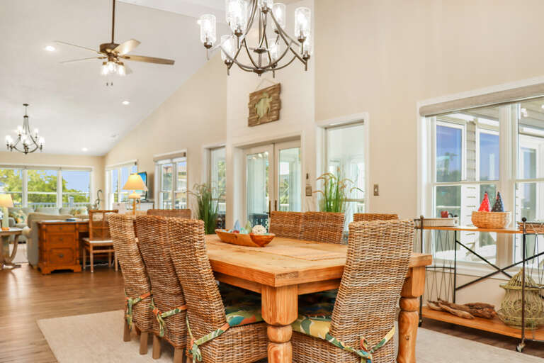 Dining Area and Living Room