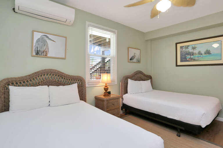 Bedroom 1 with Twin Beds