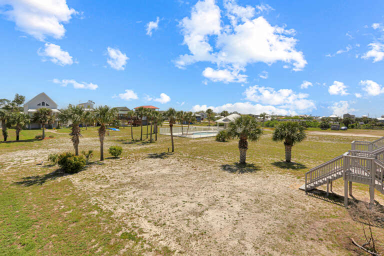 View of Community Pool from Back Deck