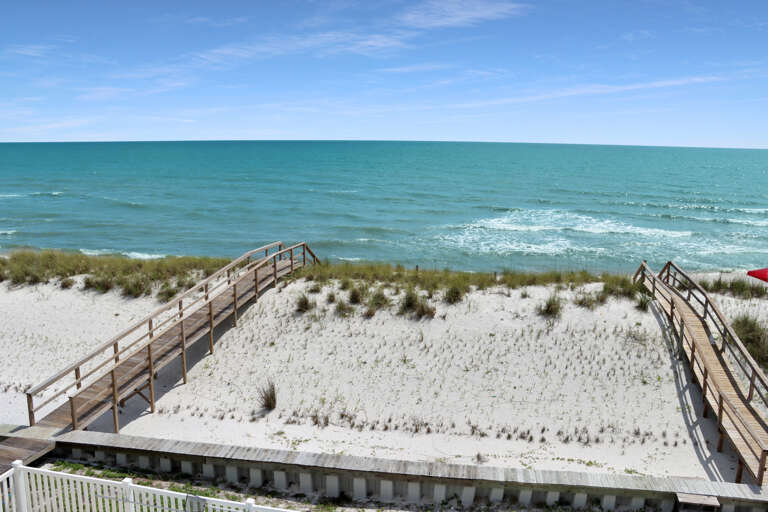 Beach View from Main Floor Deck
