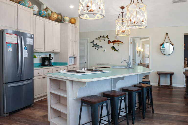 Kitchen with Bar Seating