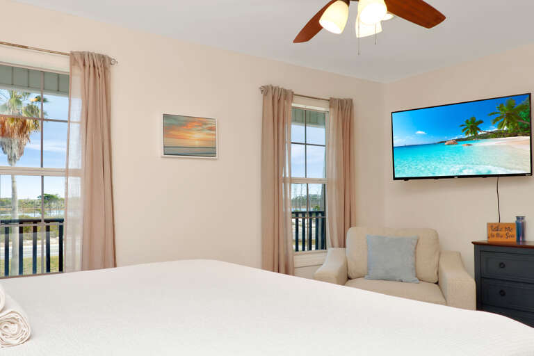 Bedroom 1 with Bay View