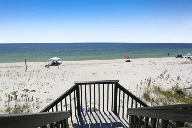 Easy Beach Access from Deck Easy Beach Access from Deck