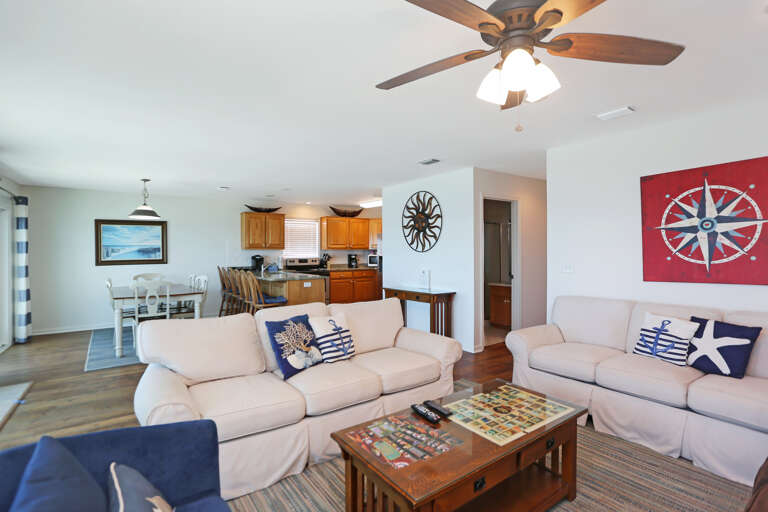 Living Area with Full Bath Living Area with Full Bath