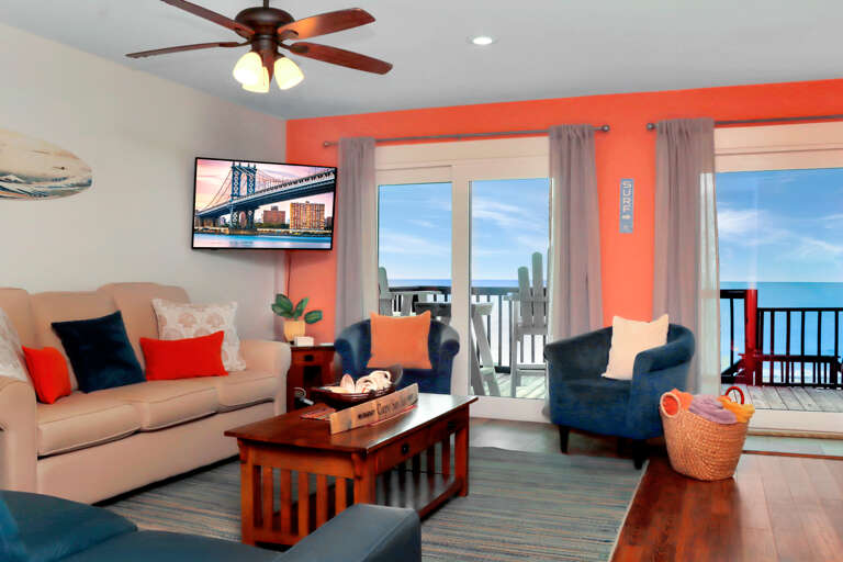 Living Room with TV