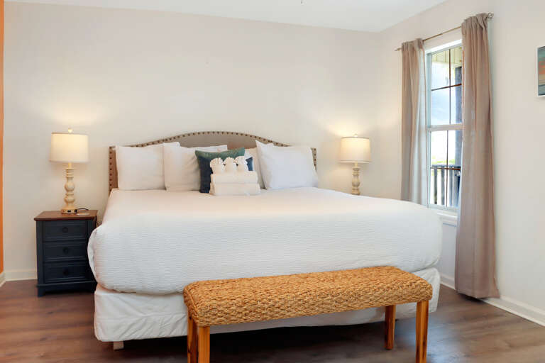 Bedroom 1 - Master Bedroom with King Bed
