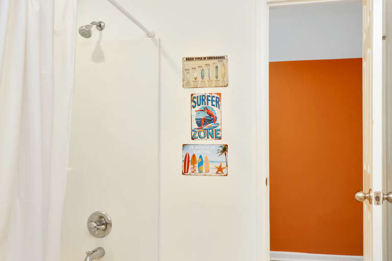Upstairs Full Bathroom - Shower