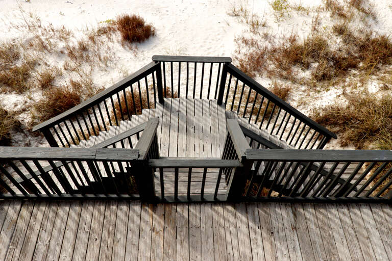 Overhead View of Main Floor Deck