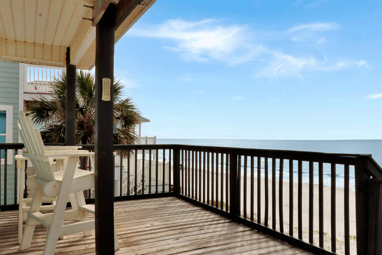 Beachfront Deck - Covered and Open