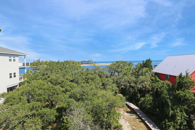 Top Floor Gulf Front Deck View