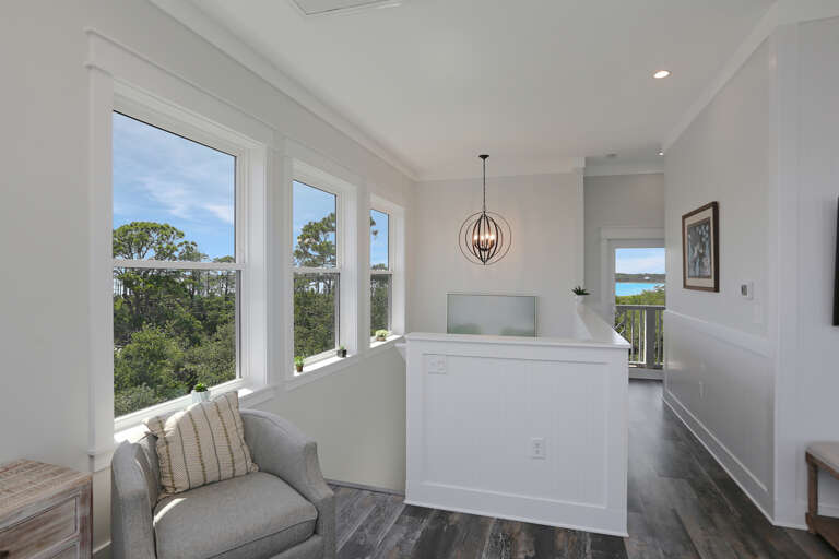 View of Lagoon from Living Area