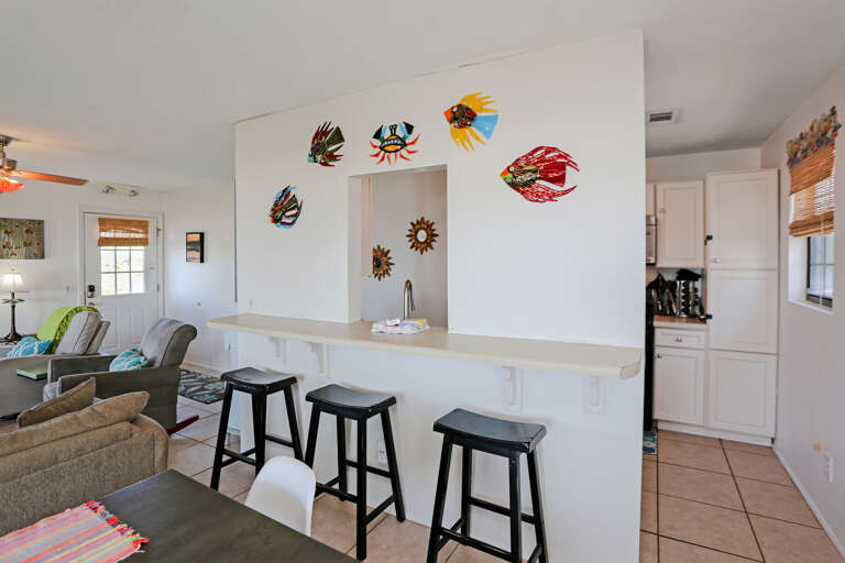 Kitchen with Bar Seating